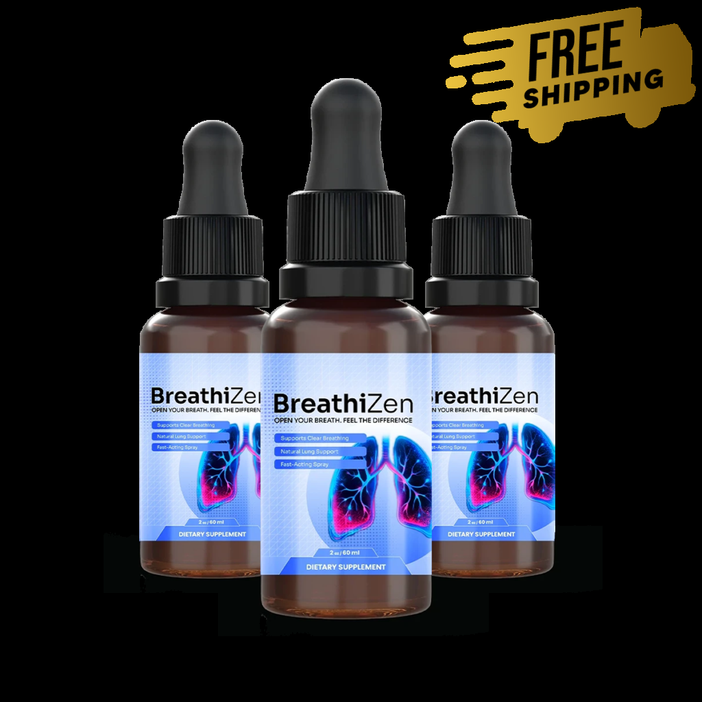 BreathiZen spray three-bottle package
